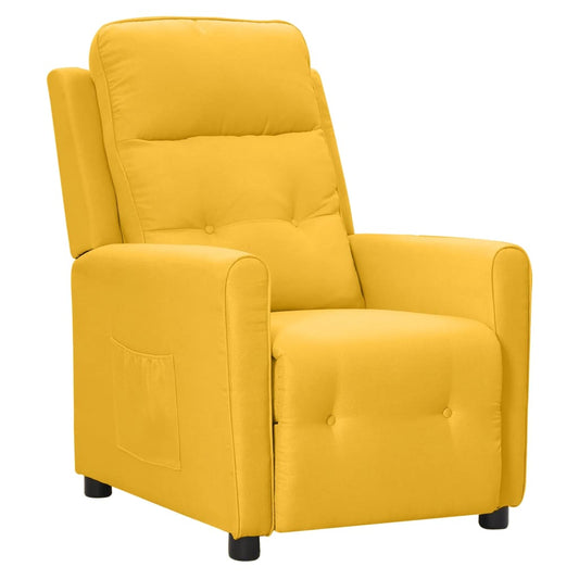 Relaxsessel Gelb Stoff