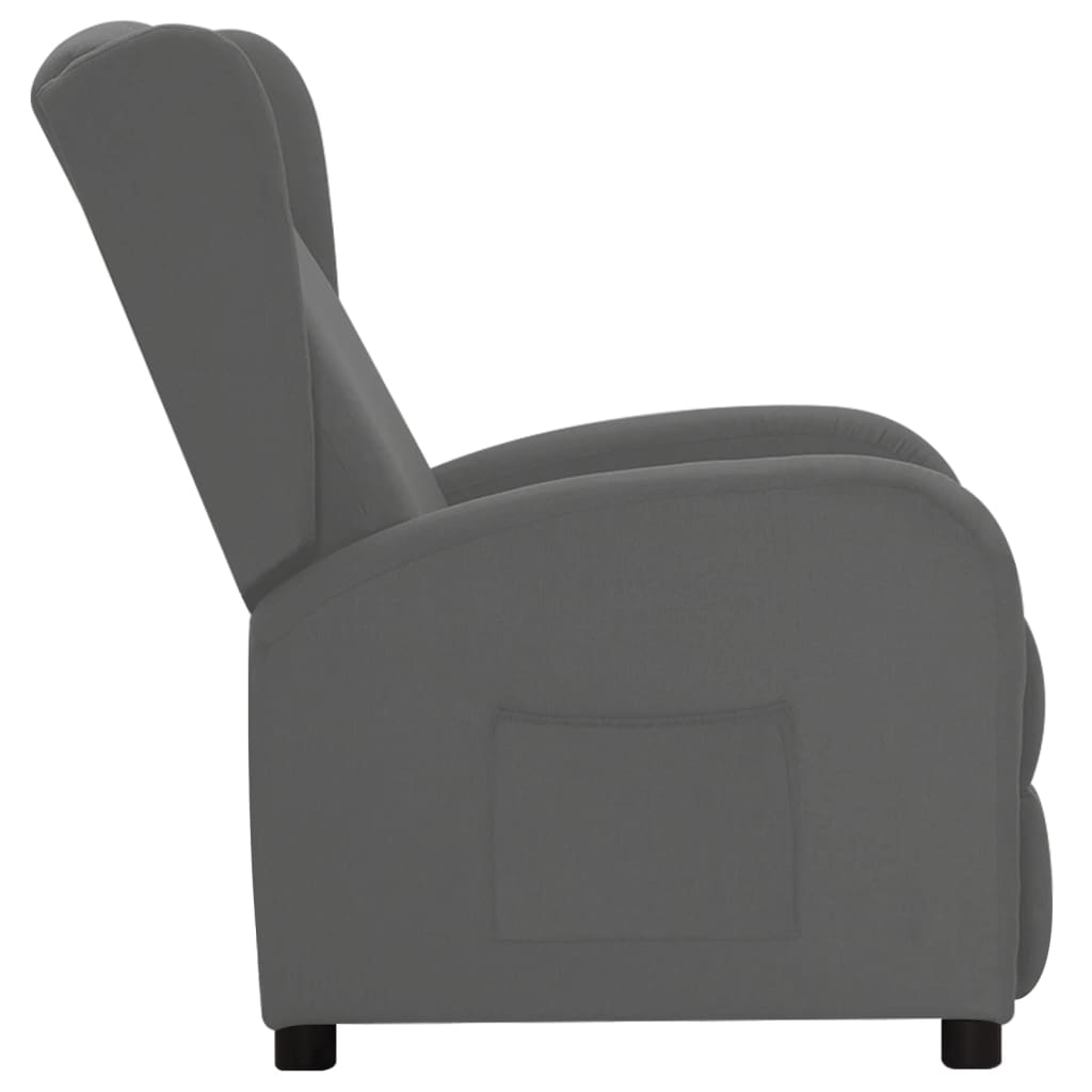 Relaxsessel Hellgrau Stoff