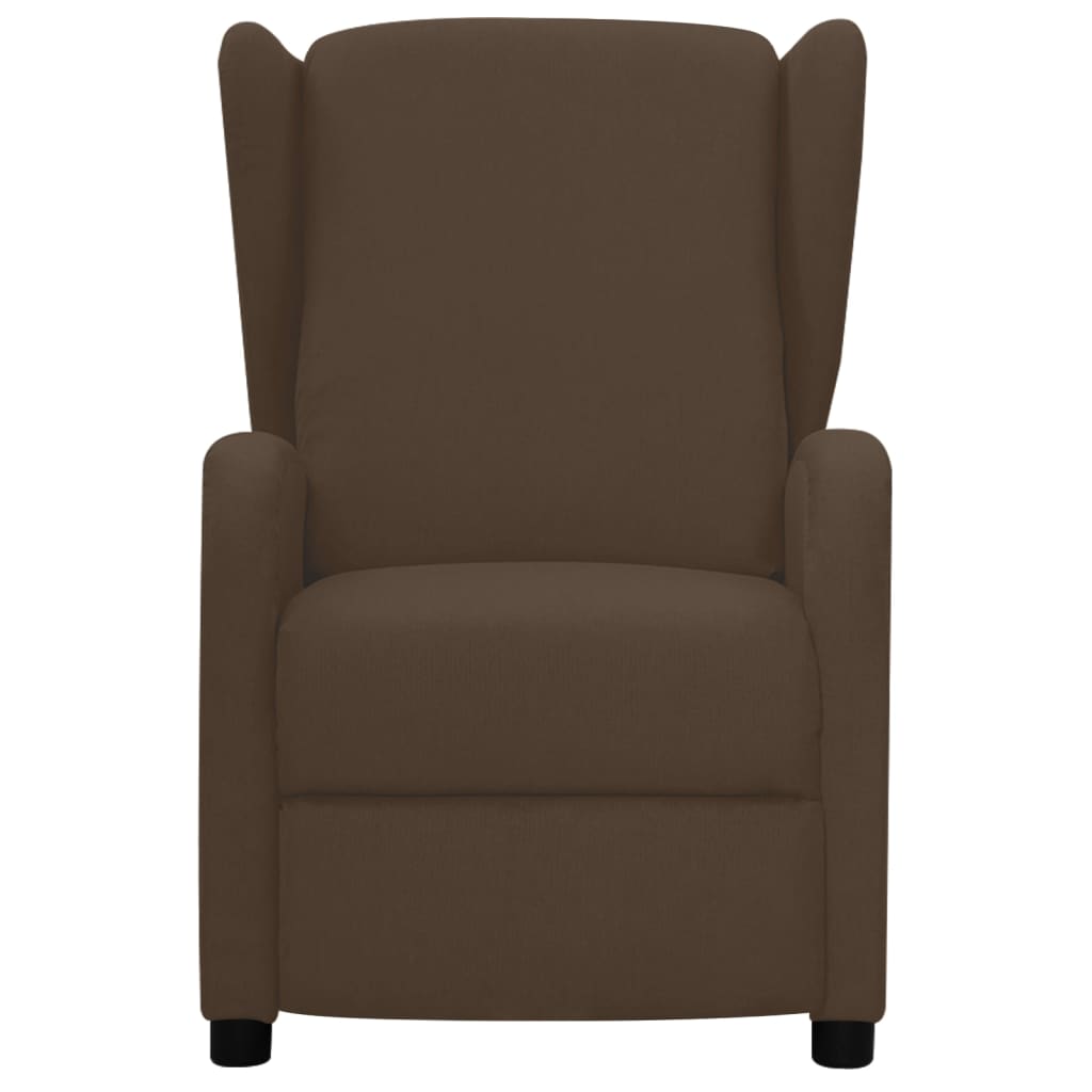 Relaxsessel Braun Stoff