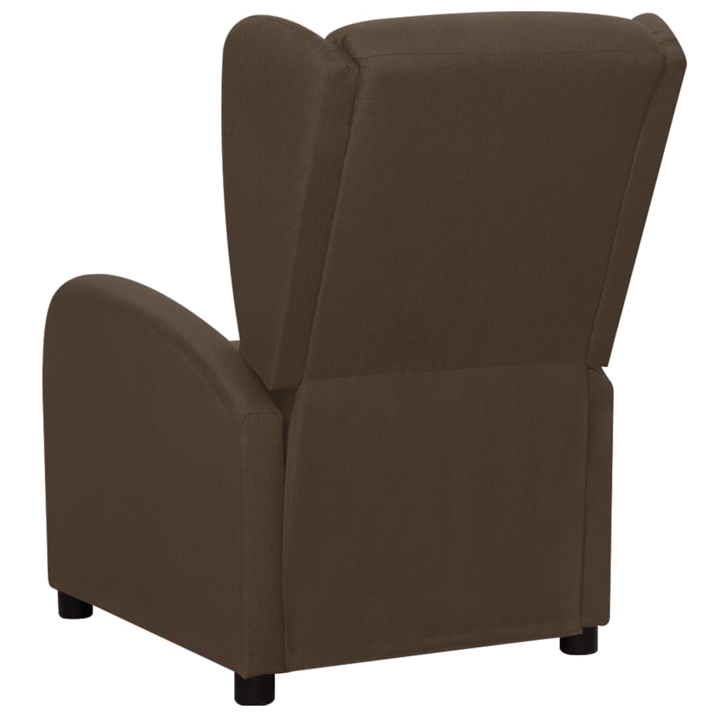 Relaxsessel Braun Stoff