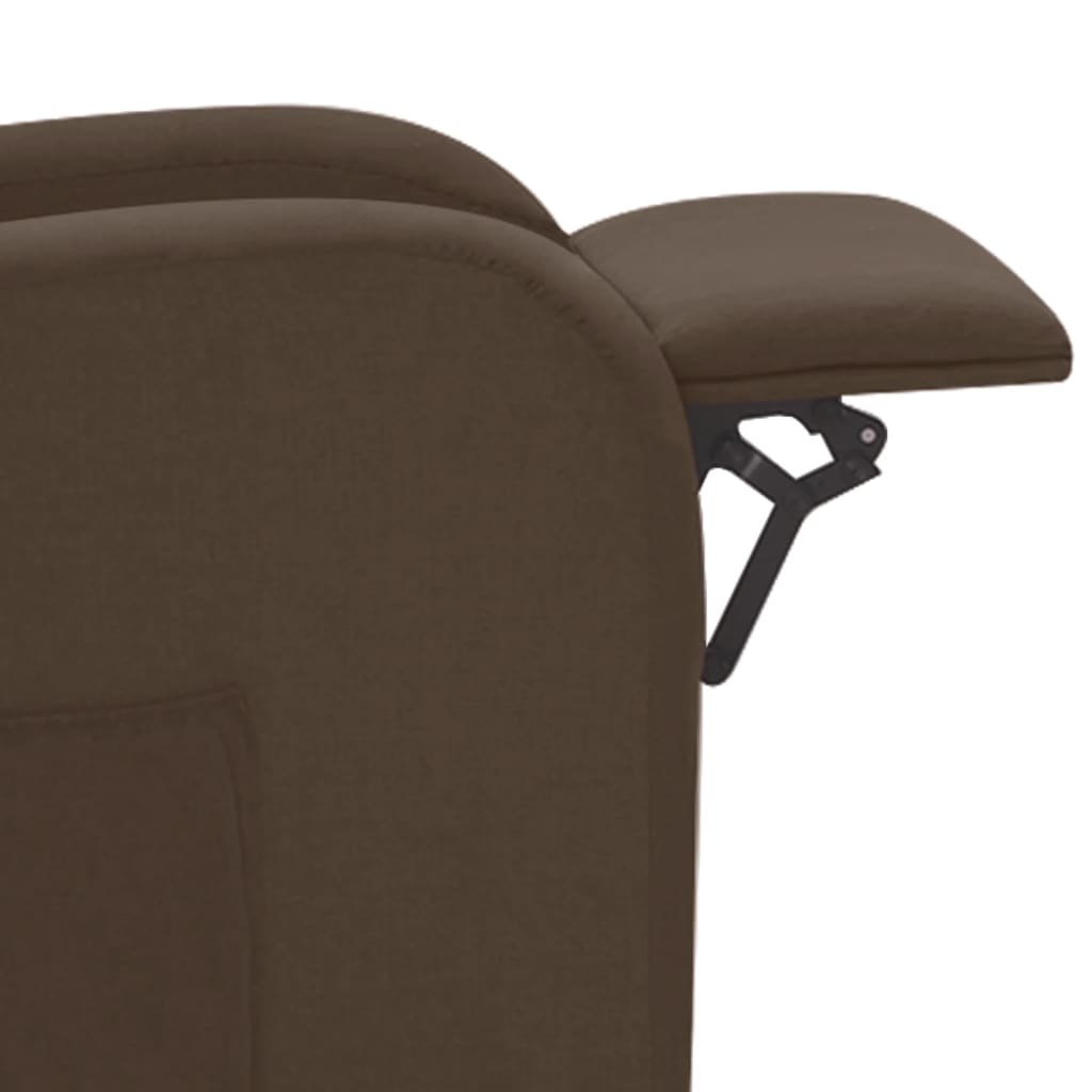 Relaxsessel Braun Stoff