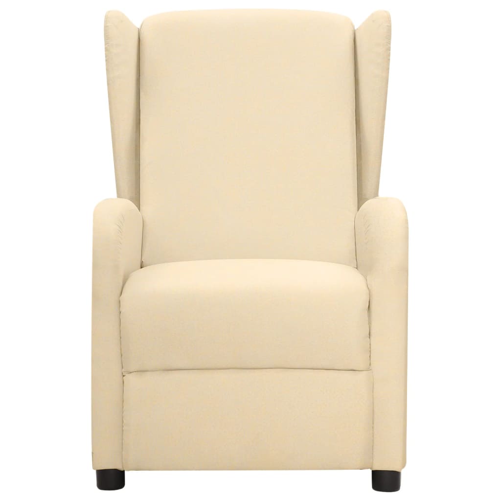 Relaxsessel Creme Stoff