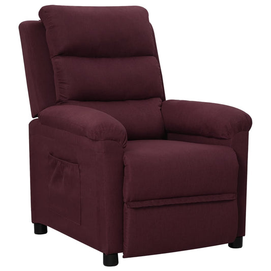 Relaxsessel Lila Stoff