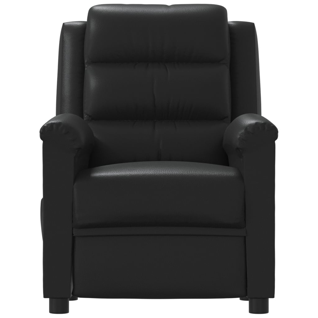Relaxsessel Schwarz Kunstleder