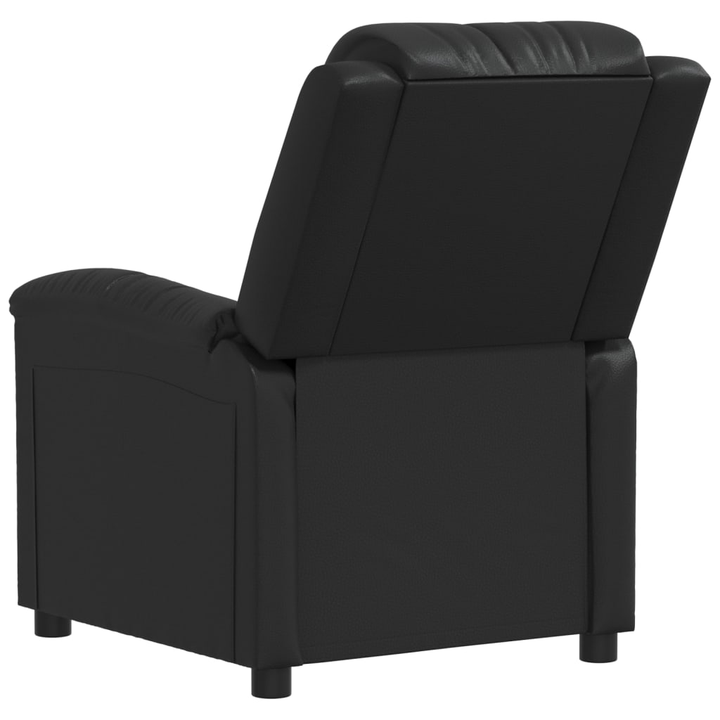 Relaxsessel Schwarz Kunstleder
