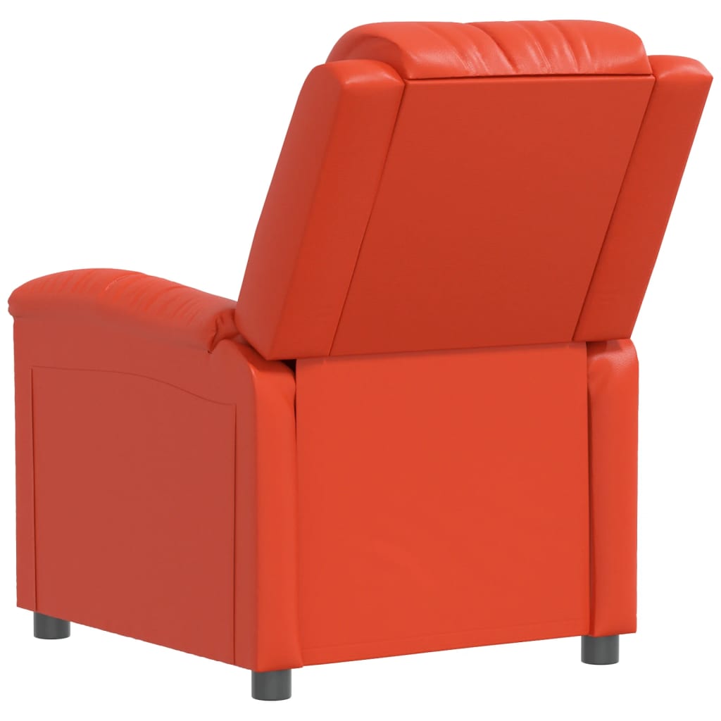 Relaxsessel Rot Kunstleder