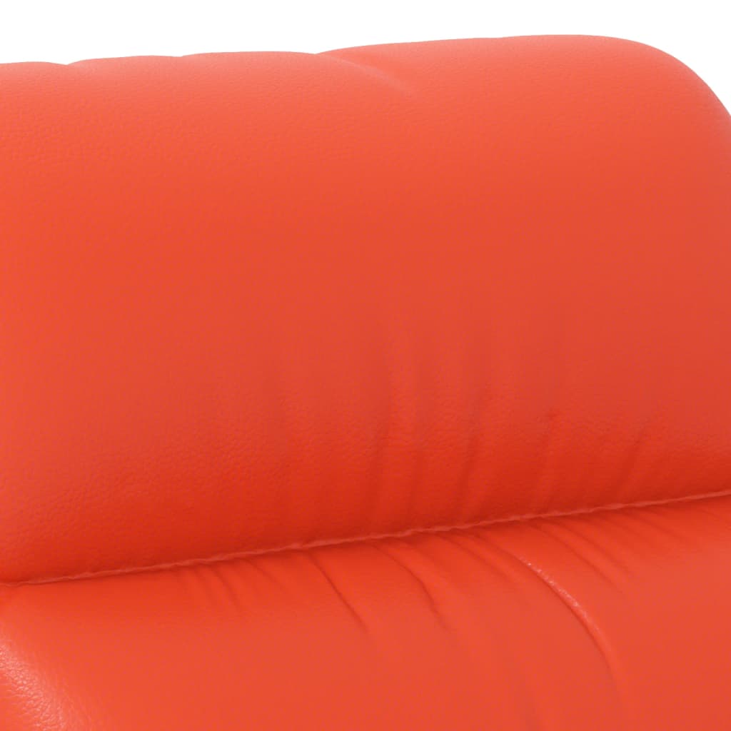 Relaxsessel Rot Kunstleder