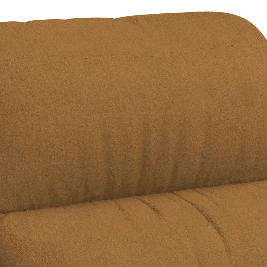Relaxsessel Braun Samt