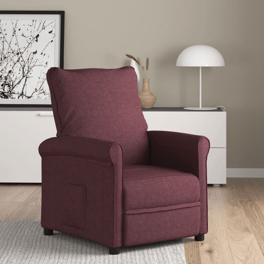 Relaxsessel Lila Stoff