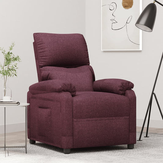 Relaxsessel Lila Stoff