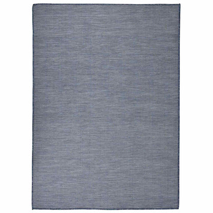Outdoor-Teppich Flachgewebe 200x280 cm Blau