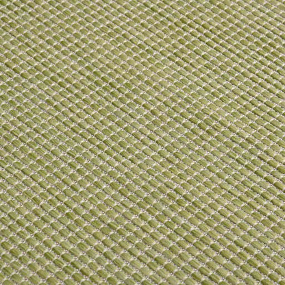 Outdoor-Teppich Flachgewebe 120x170 cm Grün