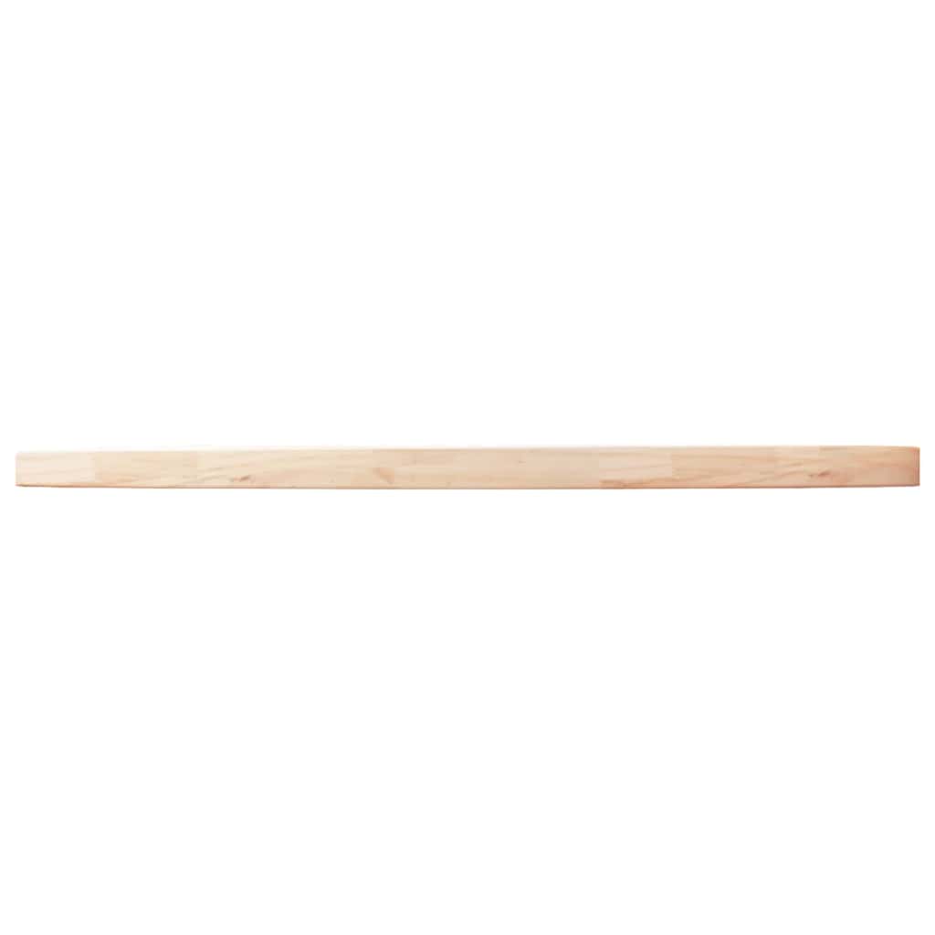 Tischplatte Ø50x2,5 cm Massivholz Kiefer