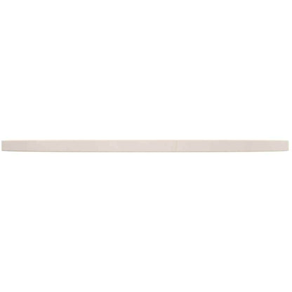 Tischplatte Weiß Ø70x2,5 cm Massivholz Kiefer