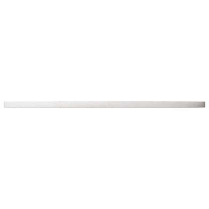Tischplatte Weiß Ø90x2,5 cm Massivholz Kiefer