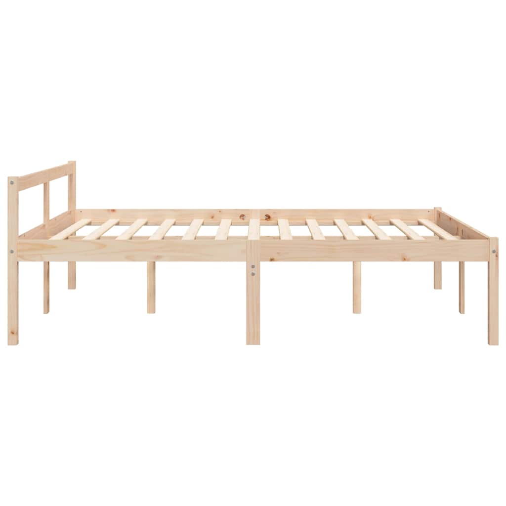 Seniorenbett 160x200 cm Massivholz Kiefer