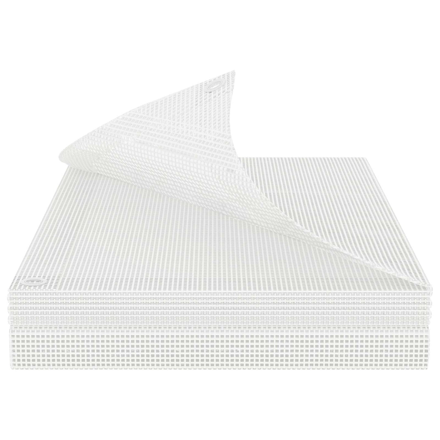 Leno-Abdeckplane 140 g/m² 6x6 m Weiß