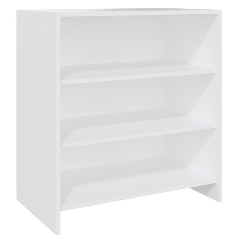 3-tlg. Sideboard Weiß Holzwerkstoff