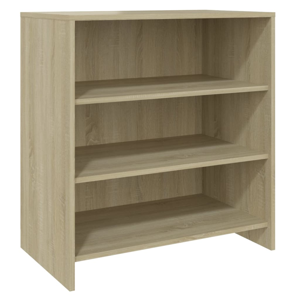 3-tlg. Sideboard Sonoma-Eiche Holzwerkstoff