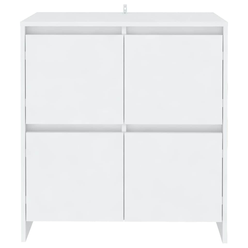 Sideboards 2 Stk. Weiß 70x41x75 cm Holzwerkstoff