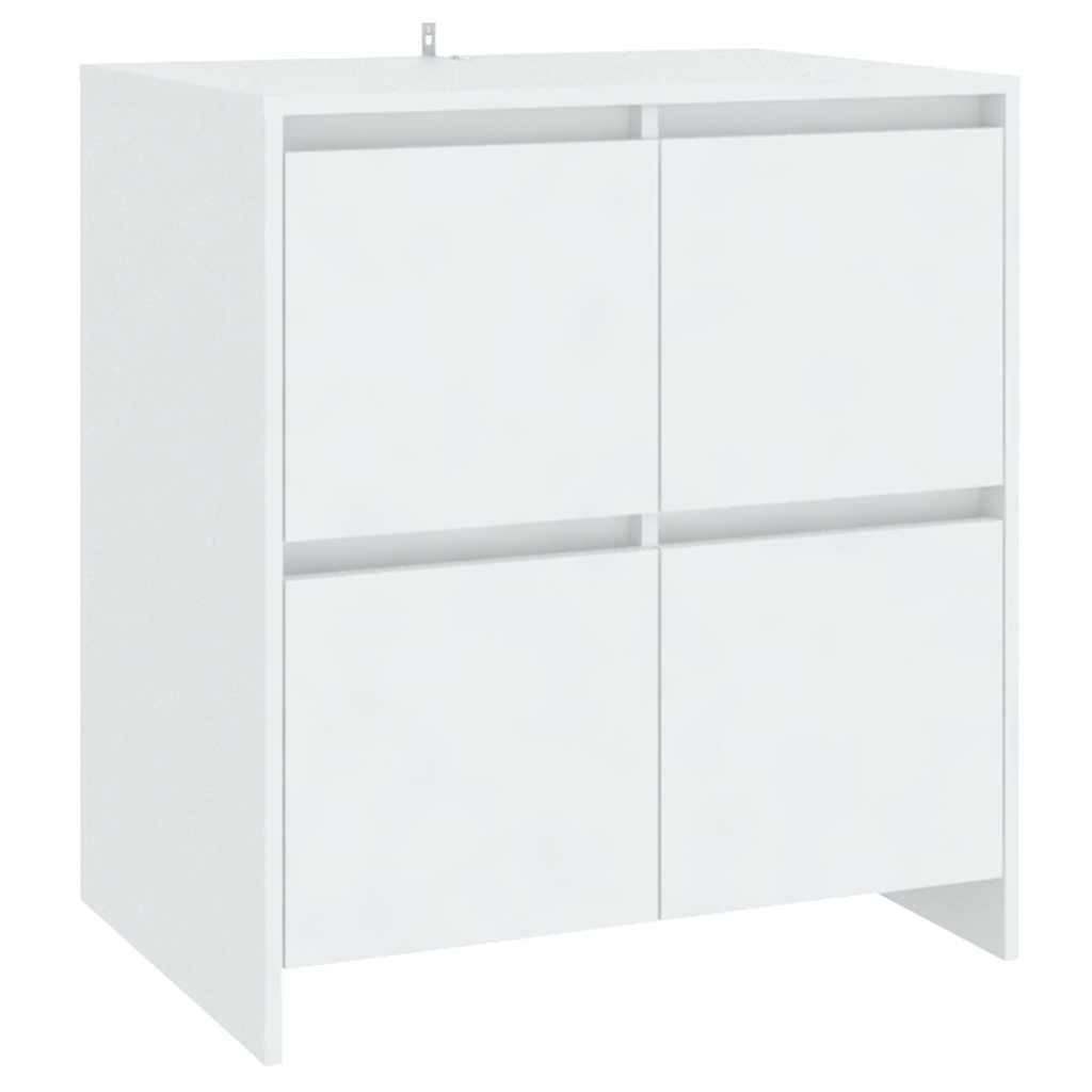 Sideboards 2 Stk. Weiß 70x41x75 cm Holzwerkstoff