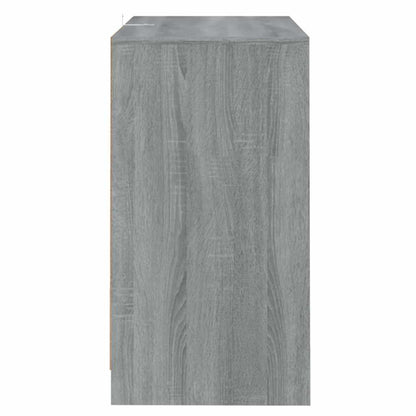 Sideboards 2 Stk. Grau Sonoma 70x41x75 cm Holzwerkstoff