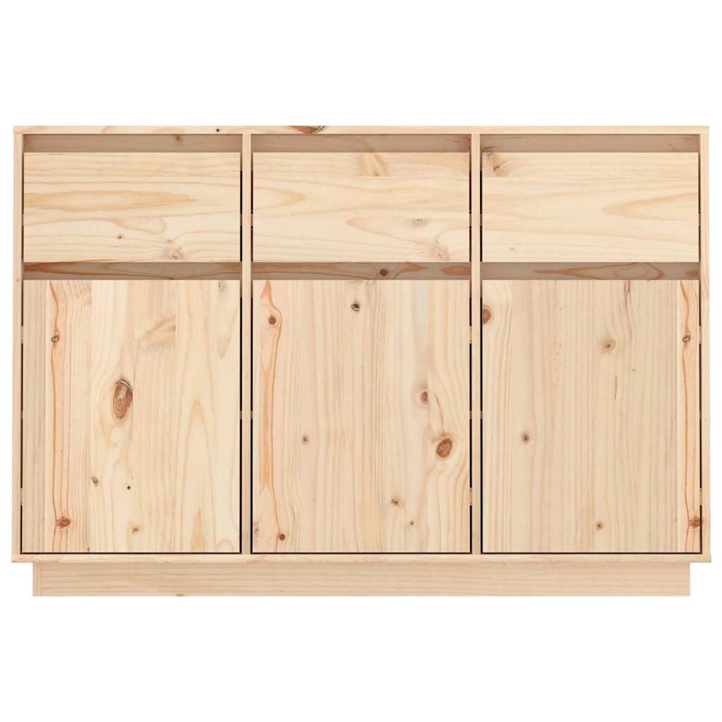 Sideboard 111x36x75 cm Massivholz Kiefer