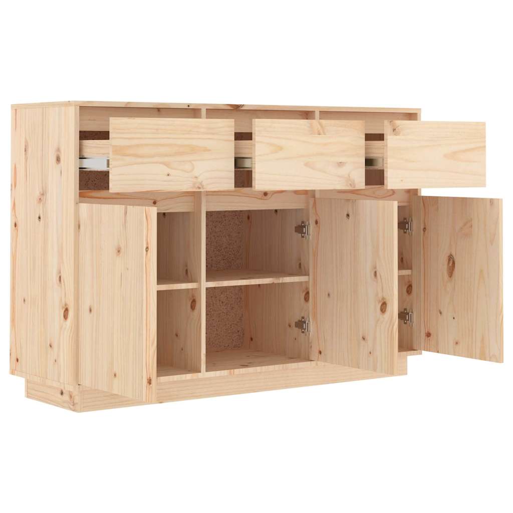 Sideboard 111x36x75 cm Massivholz Kiefer