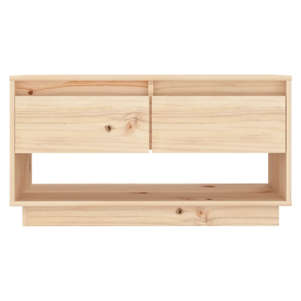 TV-Schrank 74x34x40 cm Massivholz Kiefer