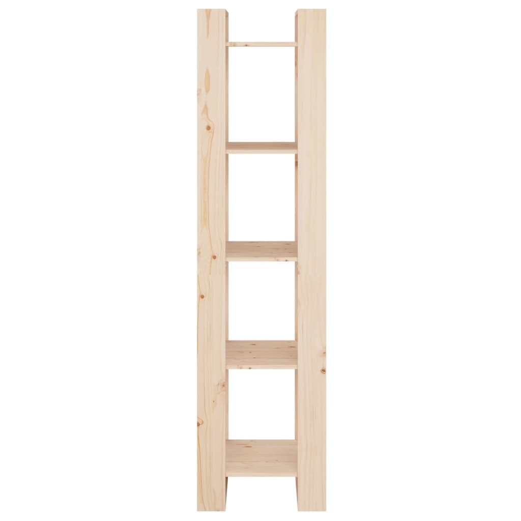 Bibliothèque/séparateur de pièce 41x35x160 cm en pin massif