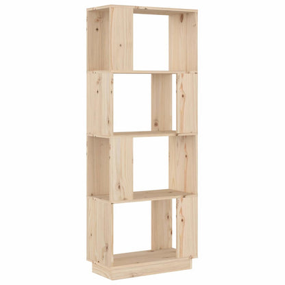 Bücherregal/Raumteiler 51x25x132 cm Massivholz Kiefer