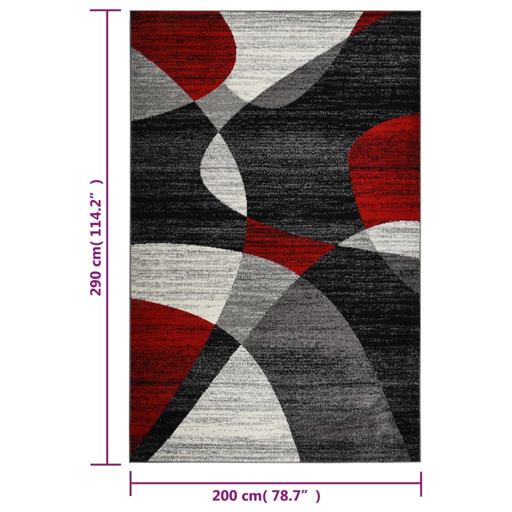 Wohnzimmerteppich 200x290 cm Mehrfarbig