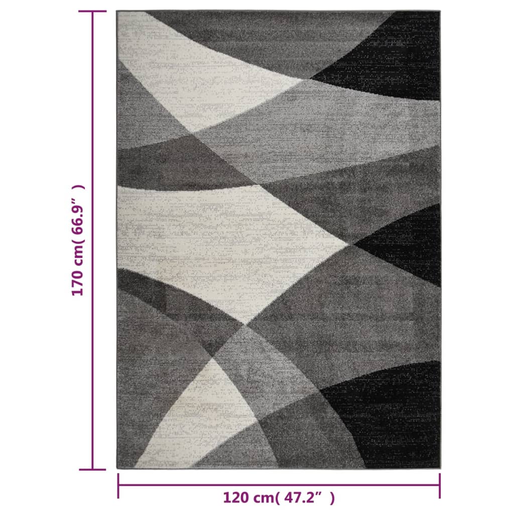 Wohnzimmerteppich 120x170 cm Mehrfarbig