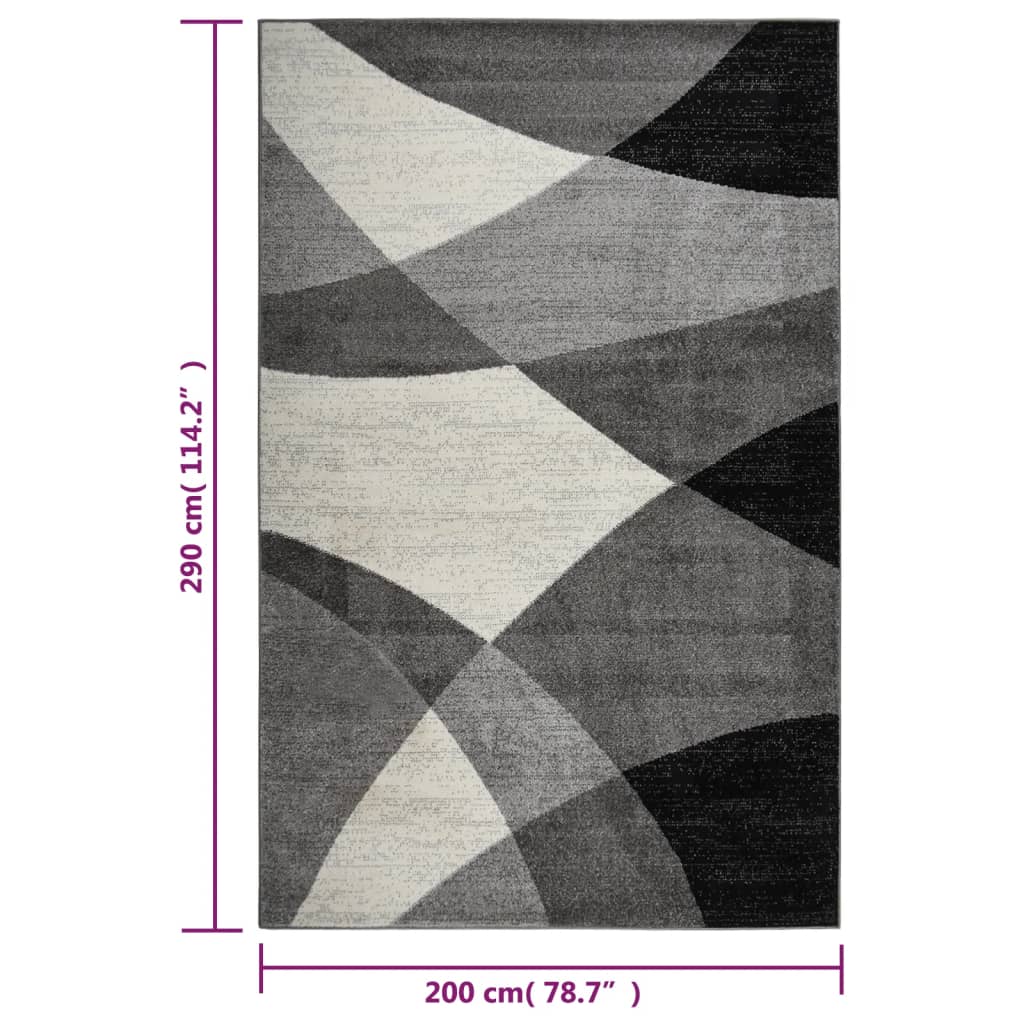 Wohnzimmerteppich 200x290 cm Mehrfarbig