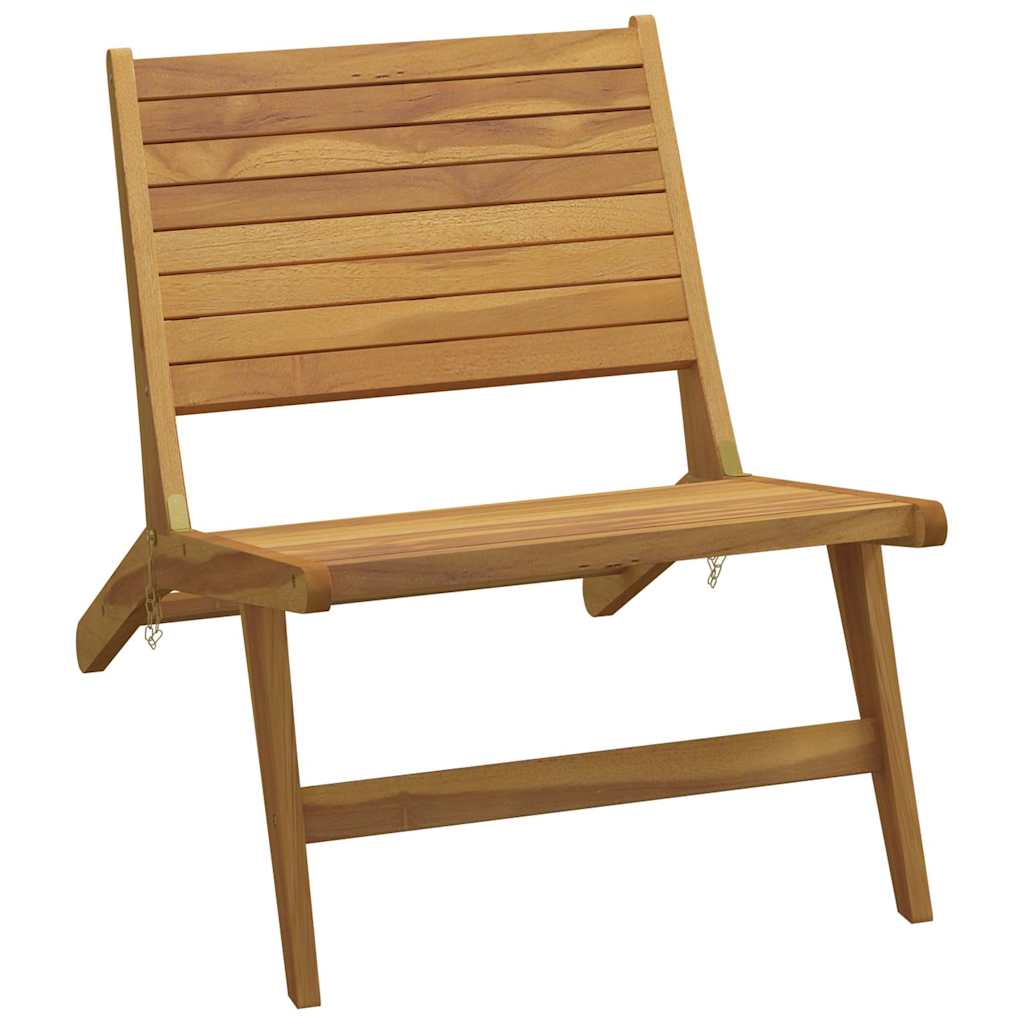 Klappstuhl aus massivem Teakholz