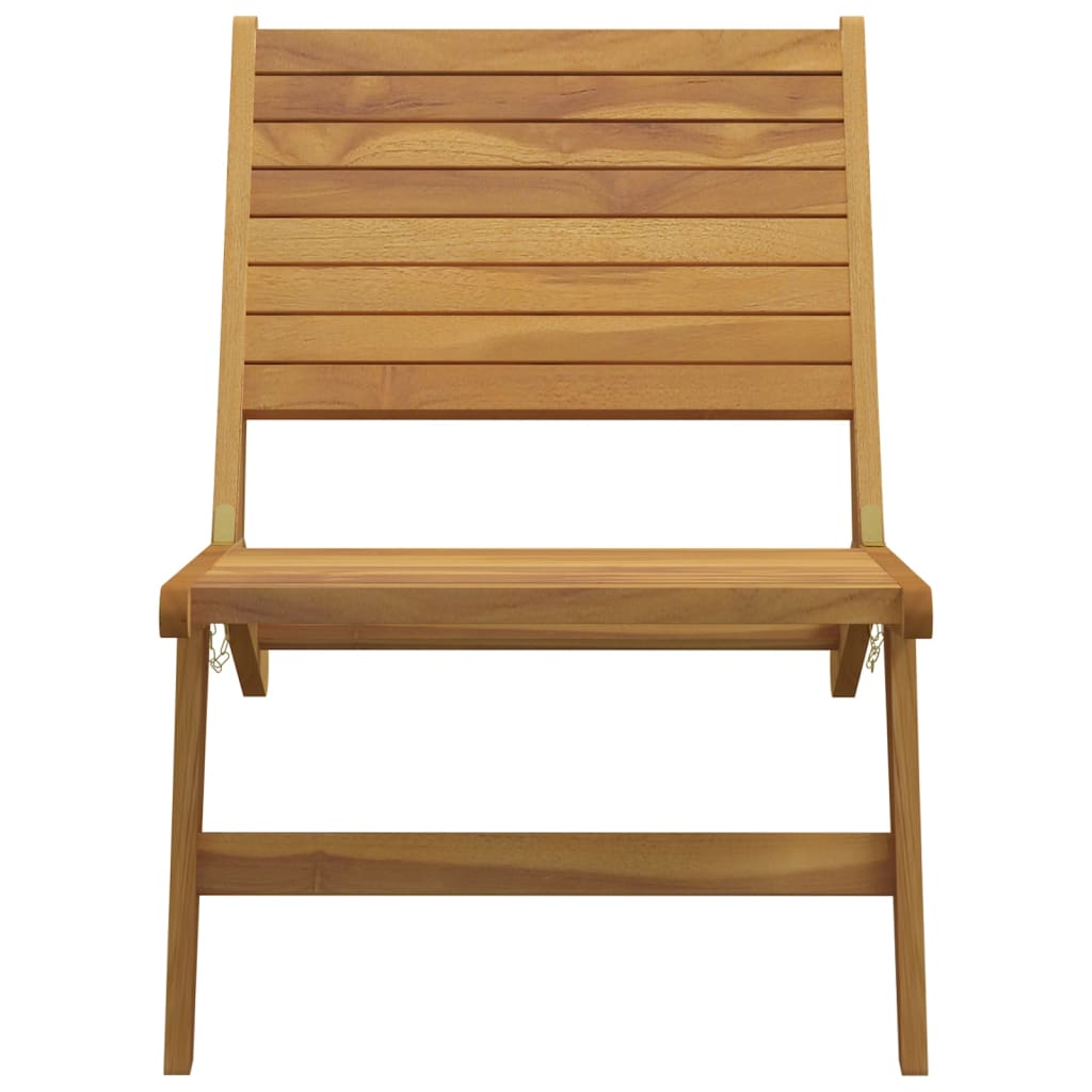 Klappstuhl aus massivem Teakholz