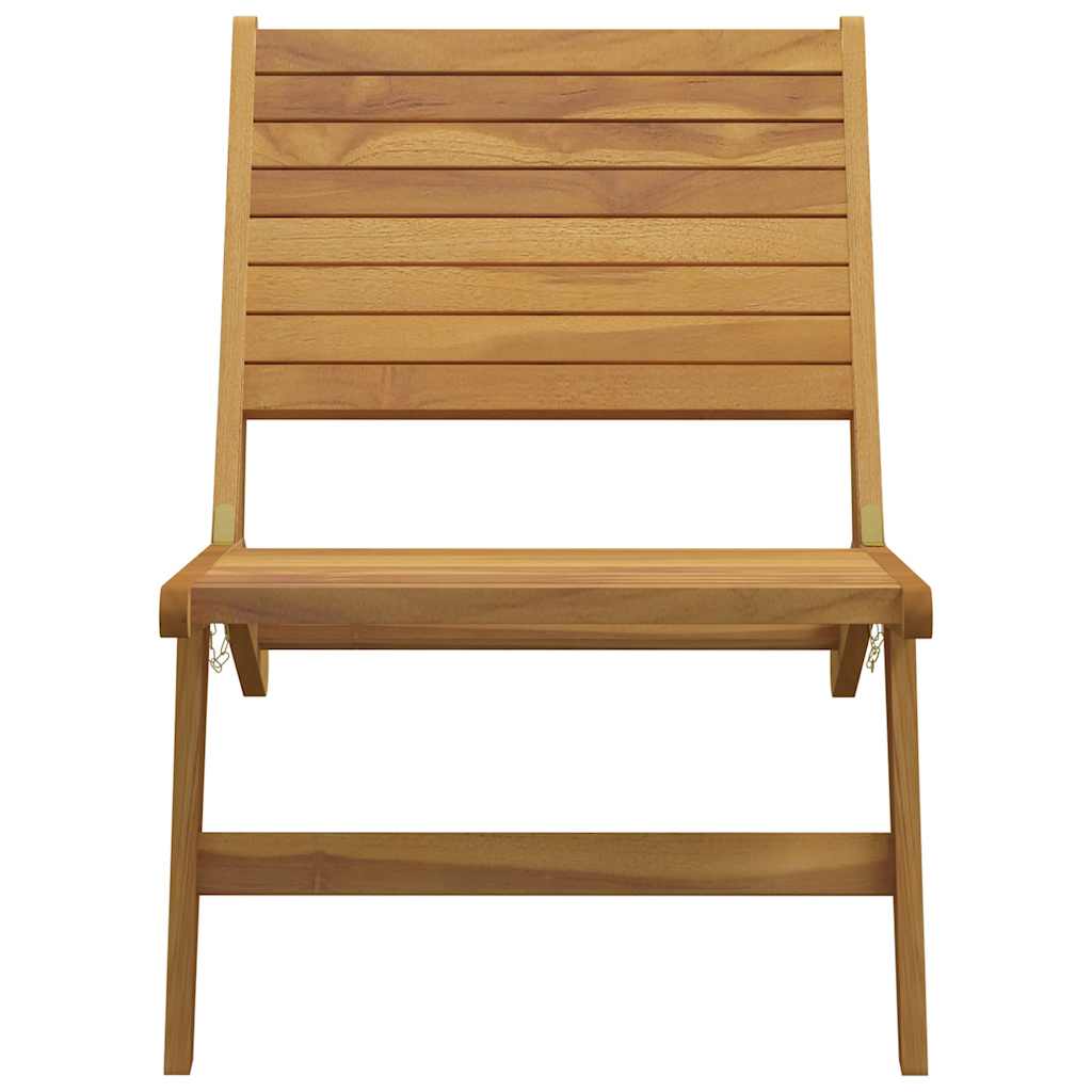 Klappstuhl aus massivem Teakholz