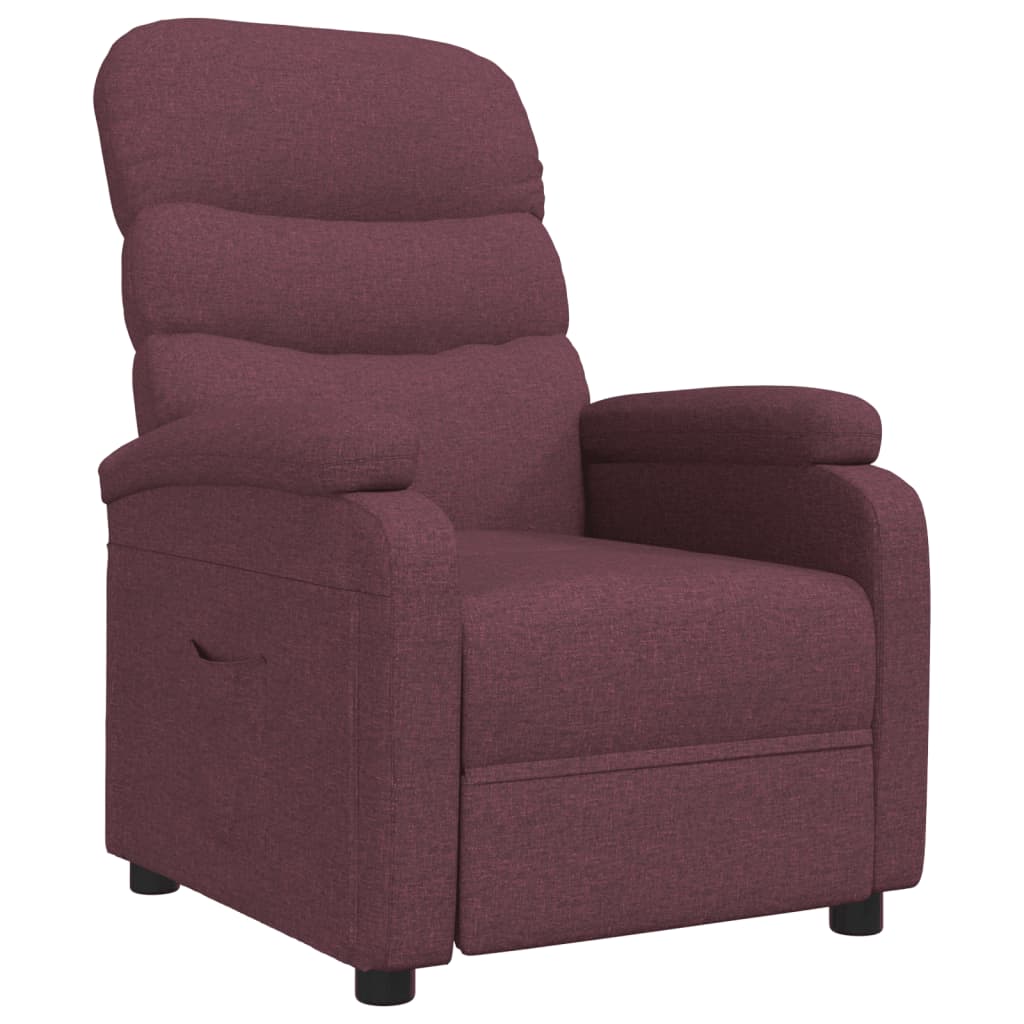 Relaxsessel Lila Stoff