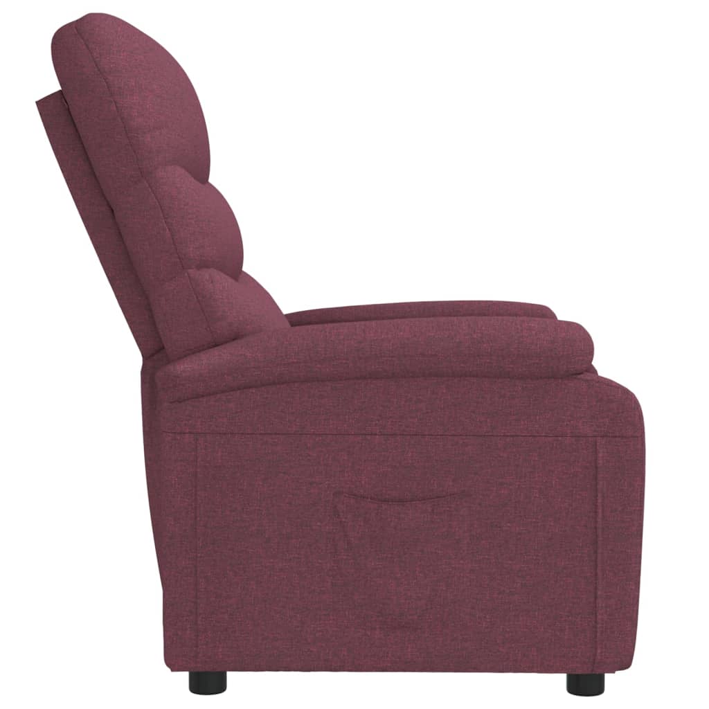 Relaxsessel Lila Stoff
