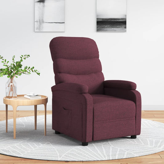 Relaxsessel Lila Stoff