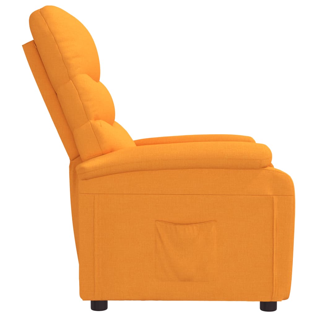 Relaxsessel Senfgelb Stoff