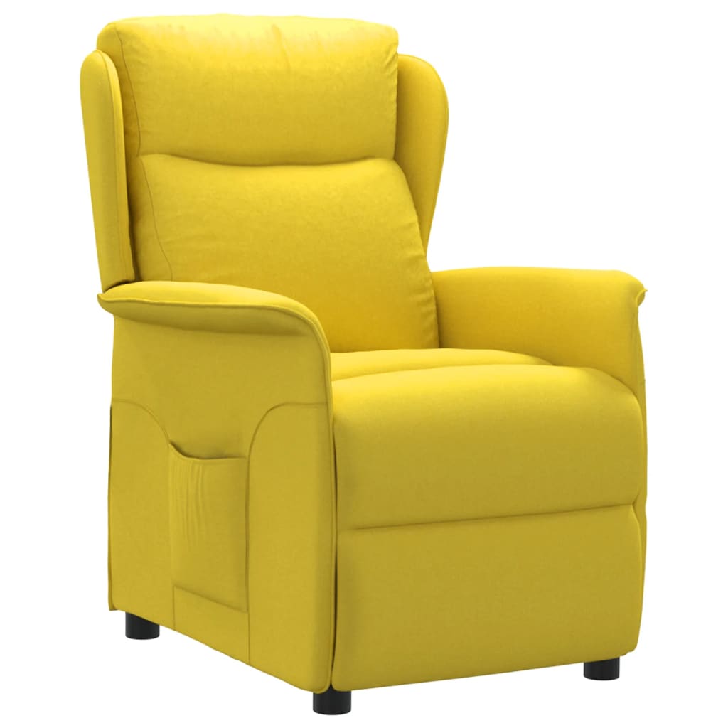 Relaxsessel Hellgelb Stoff