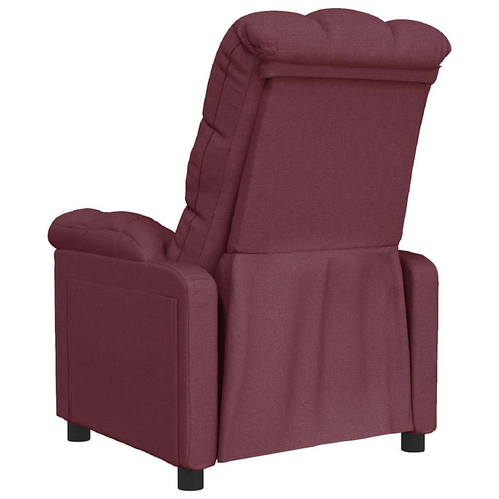 Relaxsessel Lila Stoff