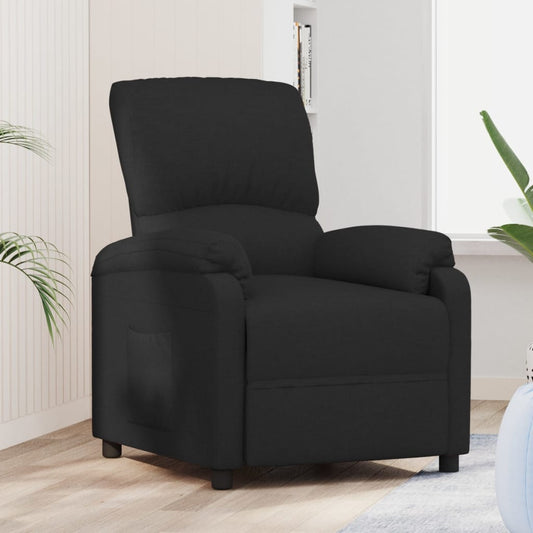 Relaxsessel Schwarz Stoff
