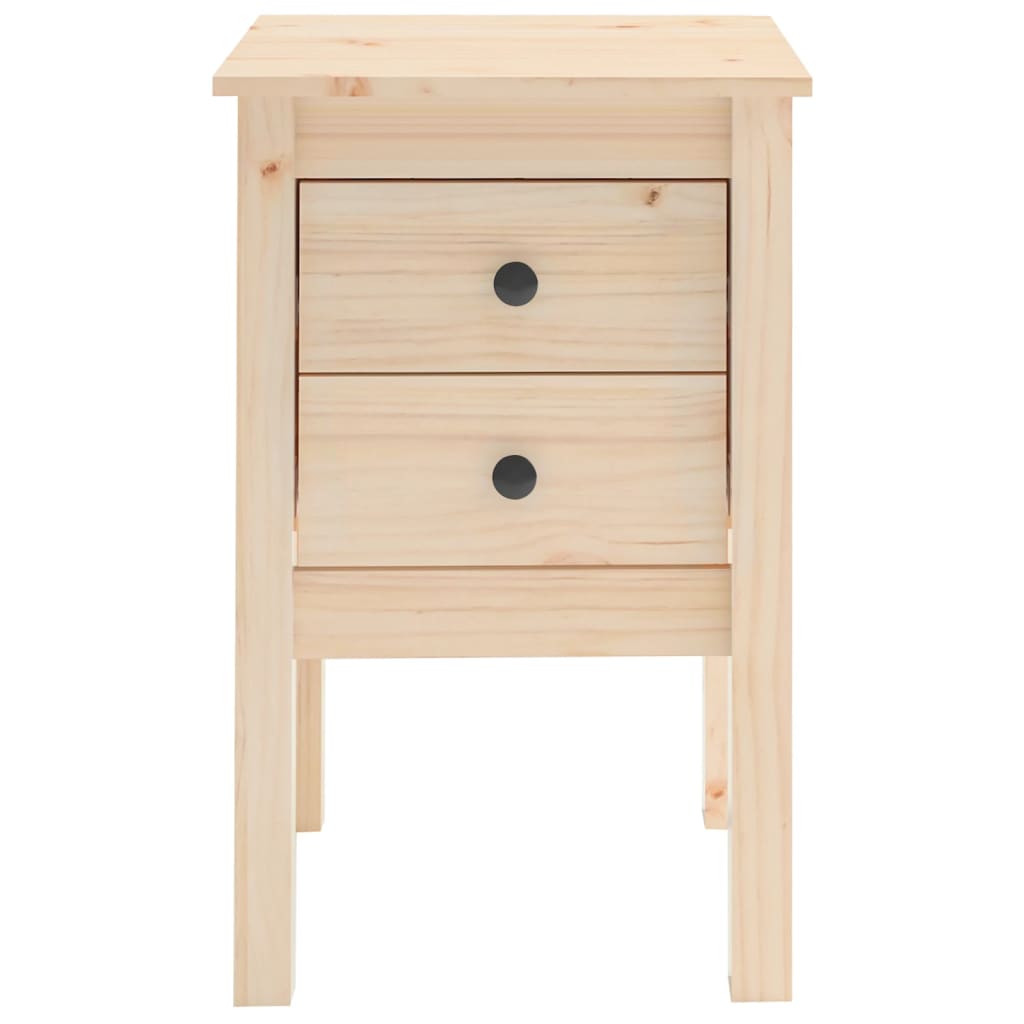 Table de chevet 40x35x61,5 cm en bois de pin massif