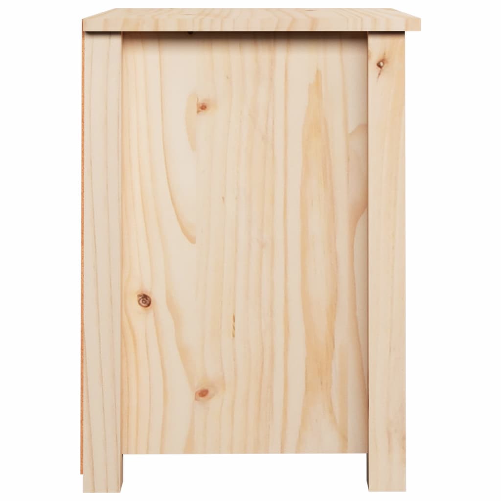 Table de chevet 40x35x49 cm en bois de pin massif