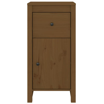 Sideboard Honigbraun 40x35x80 cm Massivholz Kiefer
