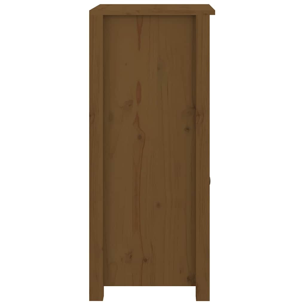 Sideboard Honigbraun 40x35x80 cm Massivholz Kiefer