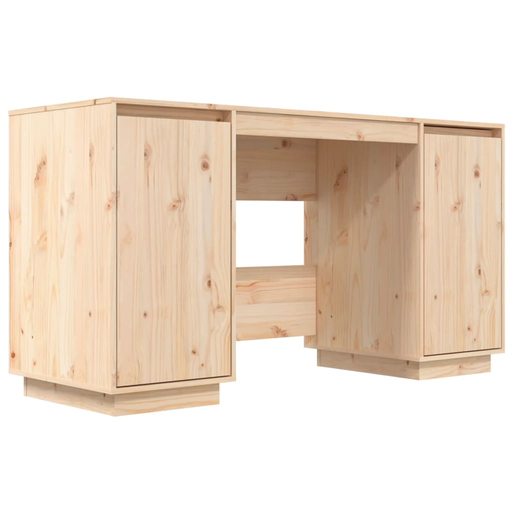 Bureau 140x50x75 cm en pin massif