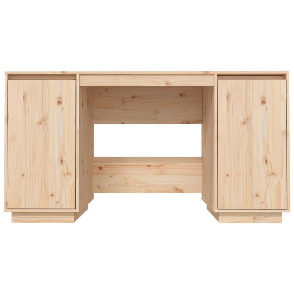 Bureau 140x50x75 cm en pin massif